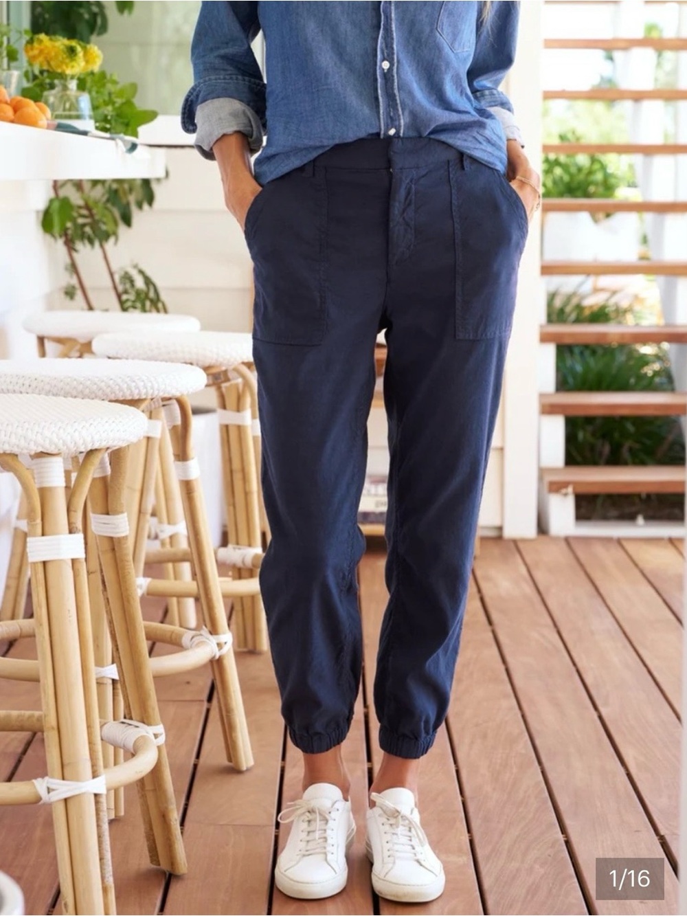 Frank & Eileen Jameson Utility Jogger, Blue, size 10